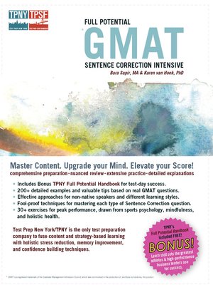 cover image of Full Potential GMAT Sentence Correction Intensive